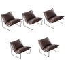 Kisangel 3 Pièces Chaise De Canapé en Fer Modèle De Mini Meuble Mini Maison De Poupée Accessoires pour Petites Maisons Jouets