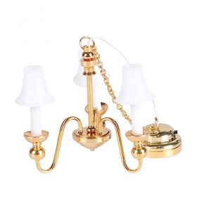Totority 2 Pièces Maison De Poupée Meubles Maison De Poupée Lumières Miniature Accessoires Lampe Plafonnier Maison De Poupée 