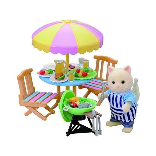 Sylvanian Families - 4869 - Le set barbecue de jardin