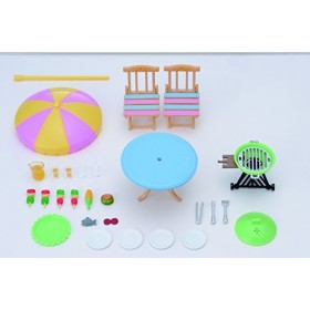 Sylvanian Families - 4869 - Le set barbecue de jardin