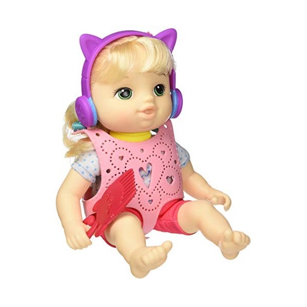 Baby Alive Littles, Carry n Go Squad, Little Chloe Blonde Hair Doll, porte-poupée, accessoires, jouet pour enfants à partir 