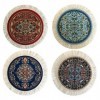 Inusitus Lot de 4 tapis ronds pour maison de poupée - 12,7 cm