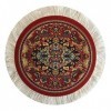 Inusitus Lot de 4 tapis ronds pour maison de poupée - 12,7 cm