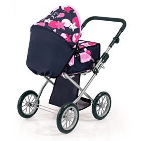 Bayer Design 13669AA Poussette/Landau Pour Poupée - City Star - Bleu avec des étoiles