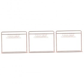 ifundom 3 Ensembles Mini Cintre Cintres Porte-Vêtements Bébé Poupée Accessoires Miniature Vêtements Cintre Poupée Porte-Vêtem