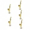 ibasenice 5 Pièces Accessoires pour Maison De Poupée Mini Musical Mini Saxophone Modèle Instrument De Musique Jouets Saxophon