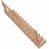 DOITOOL Home Decor Home Decor Escalier miniature échelle 1:12 Escaliers pour maison de poupée Escaliers en bois main courante