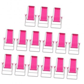 ibasenice 15 Pièces Accessoires De Chaise De Bébé Jouets pour Enfants Mini Chaise Nautique Micro Chaise en Bois Chaise Pliabl