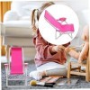 Toyvian 24 Pcs Bébé Chaise Plage Thème Chaise Décor Maison De Poupée Fournitures Table Miniature Ornement Accessoires Chaise 