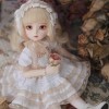 1/6 Poupées BJD Ball Jointed Dolls Vêtements Accessoires, Mode Dentelle Princesse Robes + Cheveux Accessoires + Chaussettes p