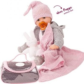 Götz 3402832 Grand Set Cosy Rabbit, T. S - Set de 10&nbsp;vêtements et Accessoires pour poupons de 30-33&nbsp;cm
