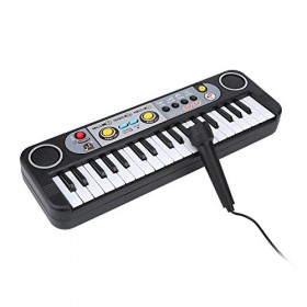 Étiquettes de notes de piano, autocollants de clavier de piano en silicone  88 touches de taille normale, autocollants de piano amovibles avec boîte et  pédale de sustain (couleur : multicolore) : 