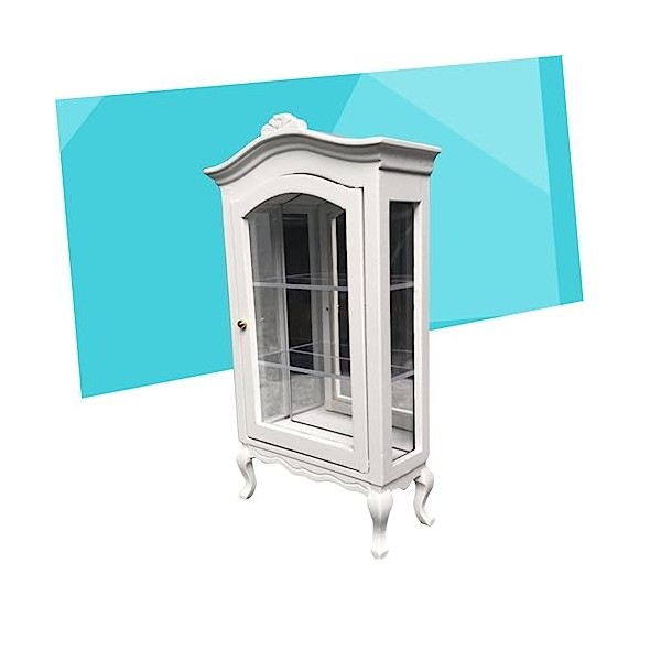 ibasenice Mini Armoire Décorative pour Enfant 3 Pièces Jouet De Jeu De Simulation Accessoires De Maison De Poupée Meubles Orn