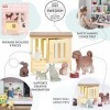 Lundby Accessoires pour Maison de poupées - Figurines Chat et Chien - Meubles de Maison de poupées - Jouets danimaux - pour 