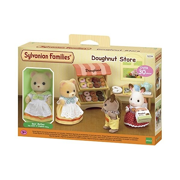 Sylvanian Families - 5239 - Le stand de donuts et figurine