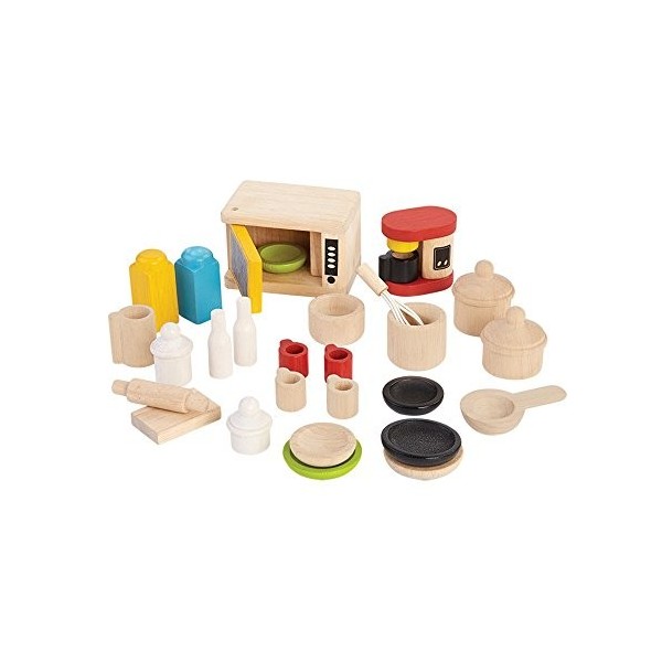 Plan Toys - PT9406 - Jeu dimitation - Accessoires pour la Cuisine