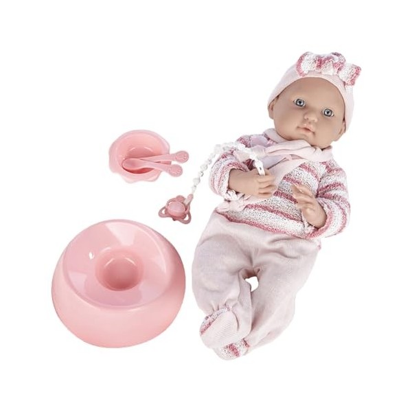 BITTU Poupée pour Tout-Petits à Corps Doux,Poupées Douces pour Tout-Petits - Accessoires de poupée pour Tout-Petits, Coffret 