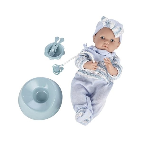 BITTU Poupée pour Tout-Petits à Corps Doux,Poupées Douces pour Tout-Petits - Accessoires de poupée pour Tout-Petits, Coffret 