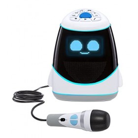 Little Tikes Tobi 2 Interactive Karaoke Machine - Haut-parleur intégré, Microphone et Bluetooth - Mode multijoueur, jeux, etc