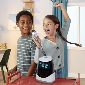 Little Tikes Tobi 2 Interactive Karaoke Machine - Haut-parleur intégré, Microphone et Bluetooth - Mode multijoueur, jeux, etc