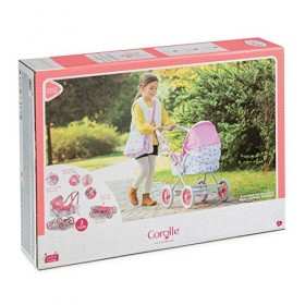 Corolle - Landau, accessoire, pour poupon 36, 42, 52cm, dès 3 ans, 9000140460