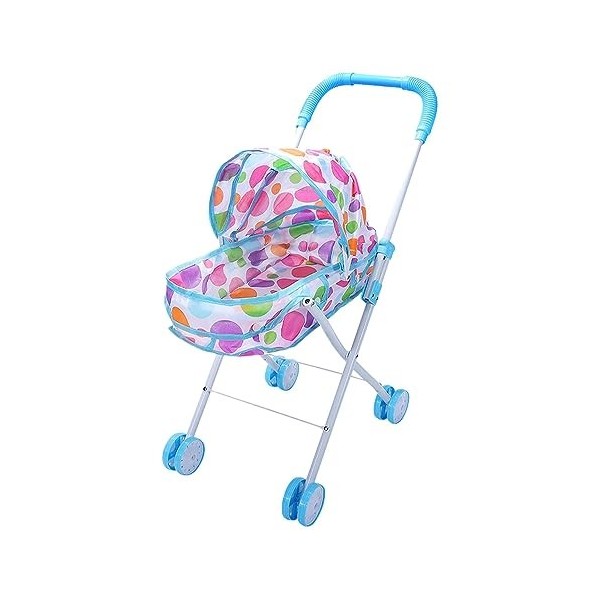 poupée pour bébés - Ensemble siège Voiture et Poussette Pliable pour poupée - Siège Voitpoupée avec auvent réglable, Accessoi