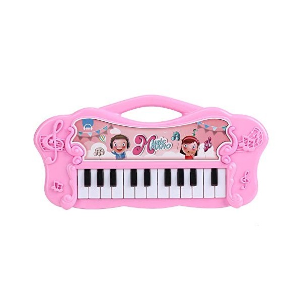 Pssopp Mini Piano Jouet Enfants Musique Piano Instruments de Musique Cadeau Jouet Piano Clavier pour Garçons Filles Enfants[R