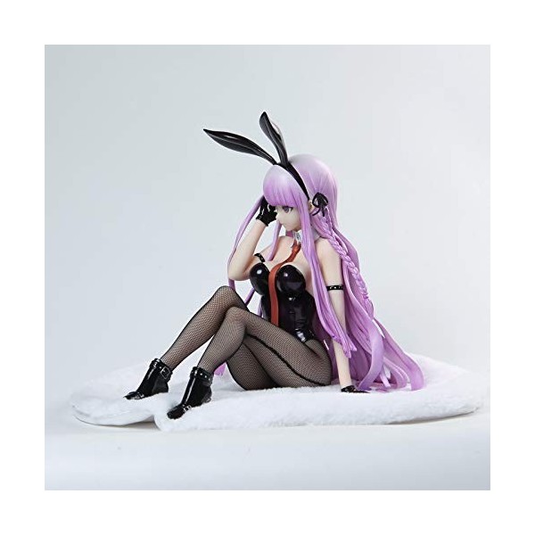 LOOACG 22.5CM Anime libérant Danganronpa Kyoko Kirigiri Bunny Ver. Figurines en PVC Amovibles avec Accessoires Ornement modèl