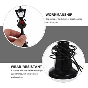 ibasenice 20 Pièces Modèle De Mini Lampadaire Lampadaires De Chemin De Fer Mini Lampadaire De Rue Accessoires Mini Village De