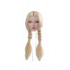 MDybf Poupée féminine à léchelle 1/6 Cammy Jeu vidéo Fille 2.0 Coiffure pour 12 pouces Action Femelle Accessoires à léchell