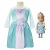 Disney - Frozen - La Reine des Neige - Poupon Elza 35 cm + robe pour votre fille 3-4 ans 