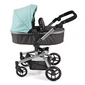 Bayer Chic 2000-Landau combiné Yolo, 593 42, Mélange Anthracite/Menthe mélangée