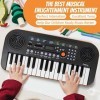Mini Claviers Électroniques 32 Touches Clavier de Piano Électronique pour Enfants Instruments de Musique