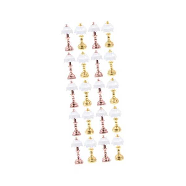 ibasenice 20 Pcs Lampe De Table pour Maison De Poupée 112 Meubles De Maison De Poupée Mini Lumière Maison De Poupée Miniature