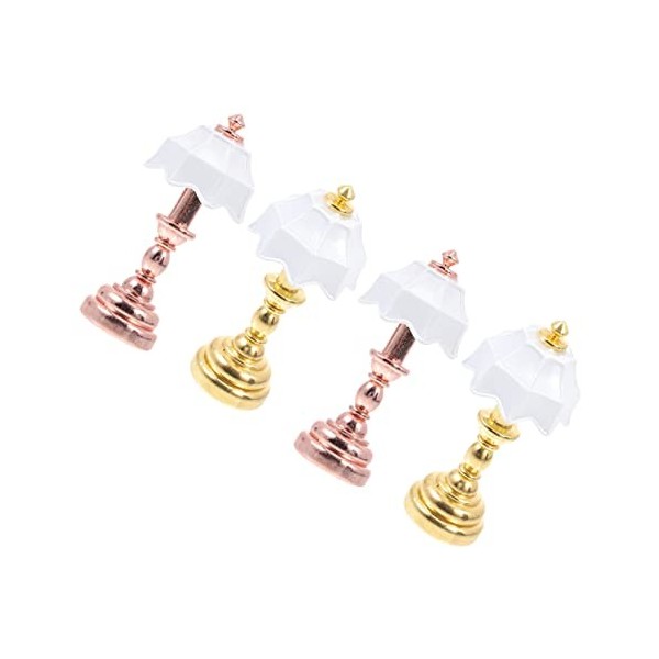 ibasenice 20 Pcs Lampe De Table pour Maison De Poupée 112 Meubles De Maison De Poupée Mini Lumière Maison De Poupée Miniature