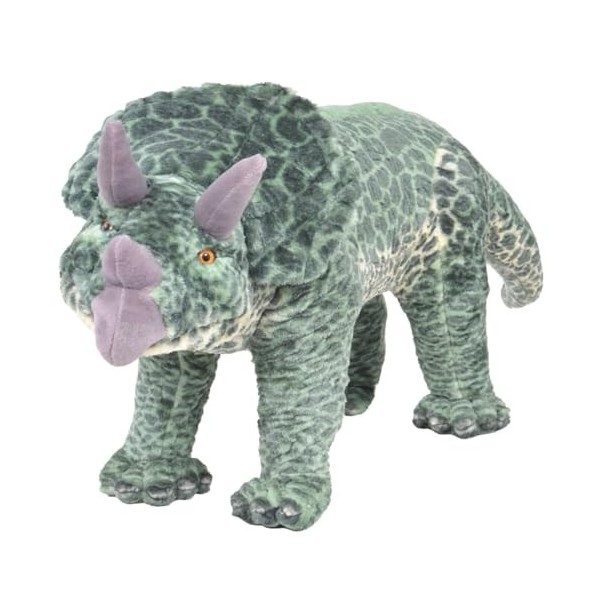 Homgoday Dinosaure Brachiosaurus en Peluche debout Gris XXL Accessoires pour Poupées en Peluche Poupées