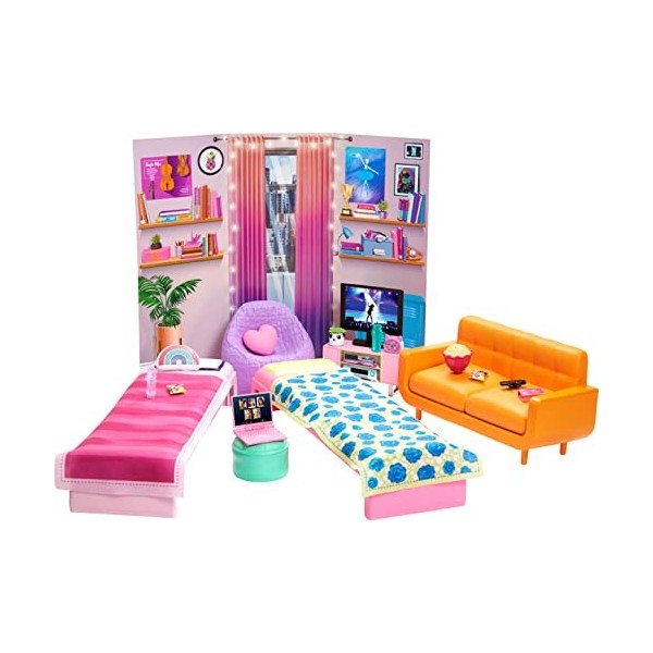 Barbie- Poupée daventure Traumvilla, HDY77, Multicolore