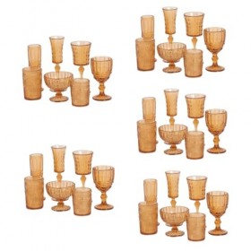 ibasenice 35 Pièces Tasse deau Trucs Miniatures Décoration De Maison De Poupée 1/12 Accessoires Miniatures Décoration Miniat