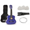 Music Alley Guitare acoustique classique MA-51 pour enfants et guitare junior, rose, demi-taille