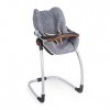 Smoby Maxi-COSI Chaise Haute 3 en 1 pour poupée Gris, 240214