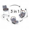 Smoby Maxi-COSI Chaise Haute 3 en 1 pour poupée Gris, 240214