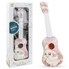 TSLBW 37 CM Guitare ukulélé, Enfants Ukulélé Guitare Jouet, Guitare pour Enfants avec 4 Cordes Réglables, Mini-Guitare et Méd