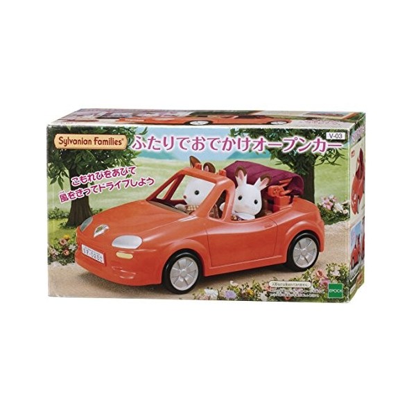 SYLVANIAN FAMILIES Outing Open Car in The Car Futari