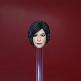 CNMHG Sculpture De Tête De Figurine Femme à Léchelle 1/6, Sculpture Tête du Roi Ada, Tête De Poupée pour Figurine De 12 Pouc