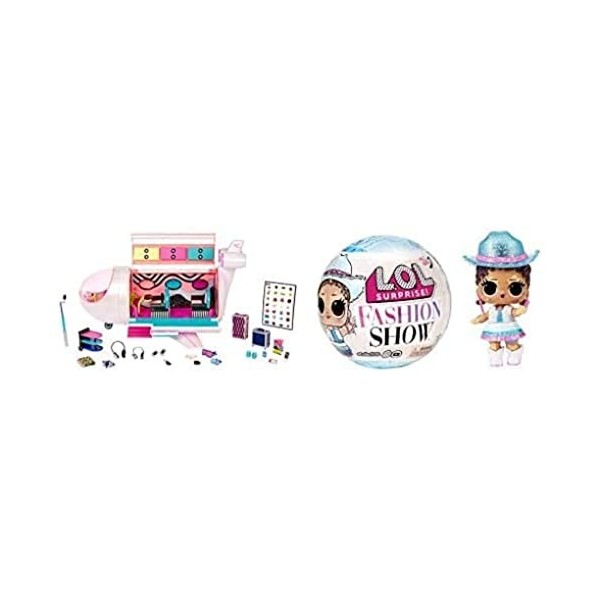 L.O.L. Surprise! OMG 4-in-1 Plane Fashion Show Doll PDQ