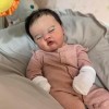Anano Poupées Reborn pour fille endormie de 48,3 cm qui ont lair réalistes, poupées nouveau-nées pour filles avec accessoire