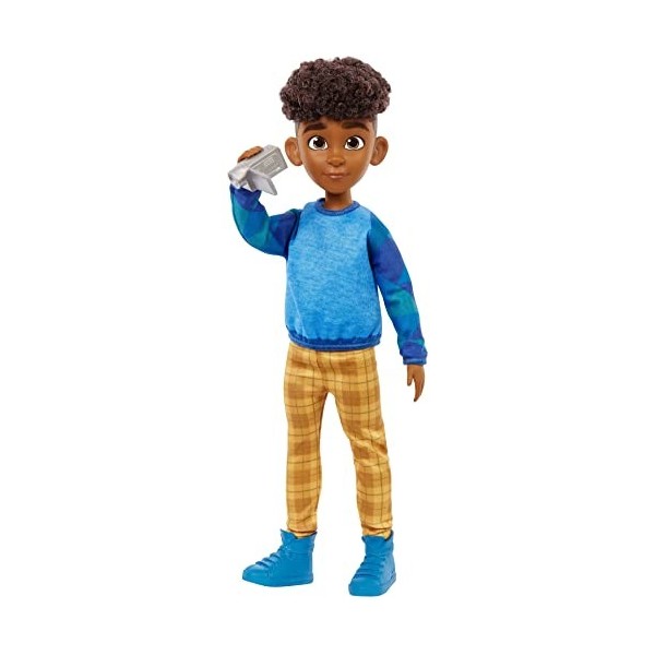 Karmas World Winston Torres Poupée Tendance 24,1 cm avec Tenue et Accessoire caméscope, Jouets de la série Originale Netfl