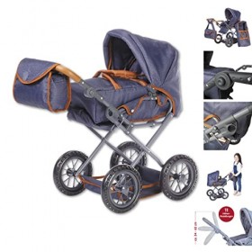 KNORRTOYS.COM 63130 Knorrtoys Poussette pour poupée Ruby-Dark Blue