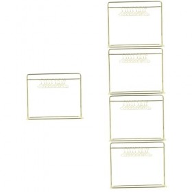 Vaguelly 5 Ensembles Mini Cintre Miniature Porte-Vêtement Vêtements Cintre en Bois Cintres en Bois Maison De Poupée Bébé Poup