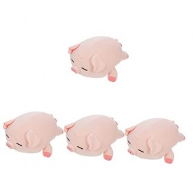 ibasenice 4 Pièces Tirelire Poupée Dessin Animé en Peluche Jouet Figurines pour Garçons Garçon en Peluche Animaux en Peluche 